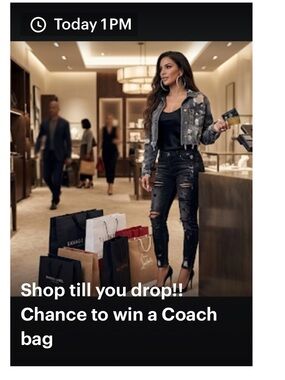 WIN COACH BAG WITH PUCCHASE